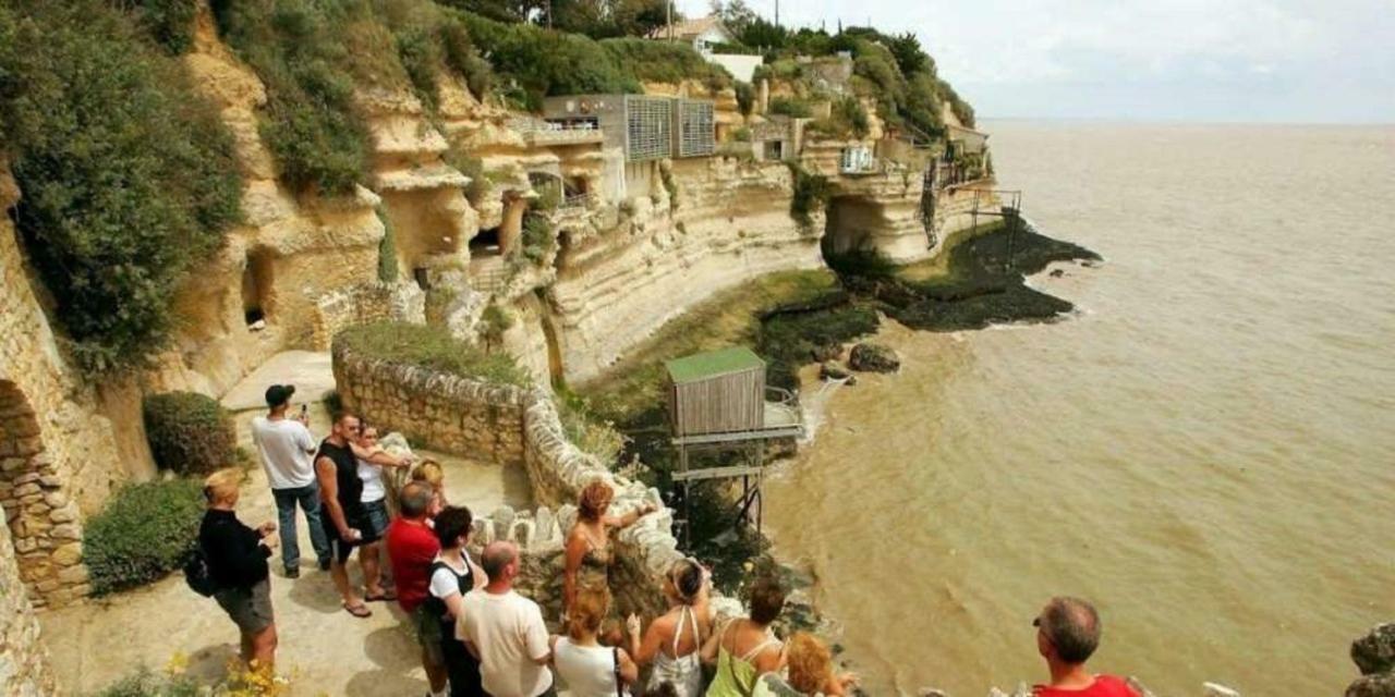 La Palombiere, Plage A 150M Meschers-sur-Gironde Luaran gambar